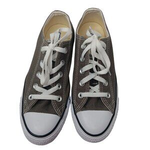 Converse All Star Womens 6 Mens 4 Shoes Low Top Gray Canvas Sneakers Lace Up